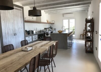 second kitchen in the lovely villa rachel